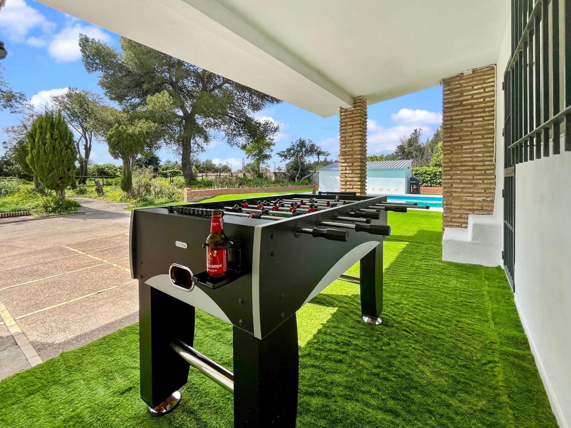 Villa San Patricio I Piscina Privada I Jacuzzi Spa I Bbq I Ps5 I Aire Acon I 3000M2 I 5Min-Centro Jerez de la Frontera Luaran gambar