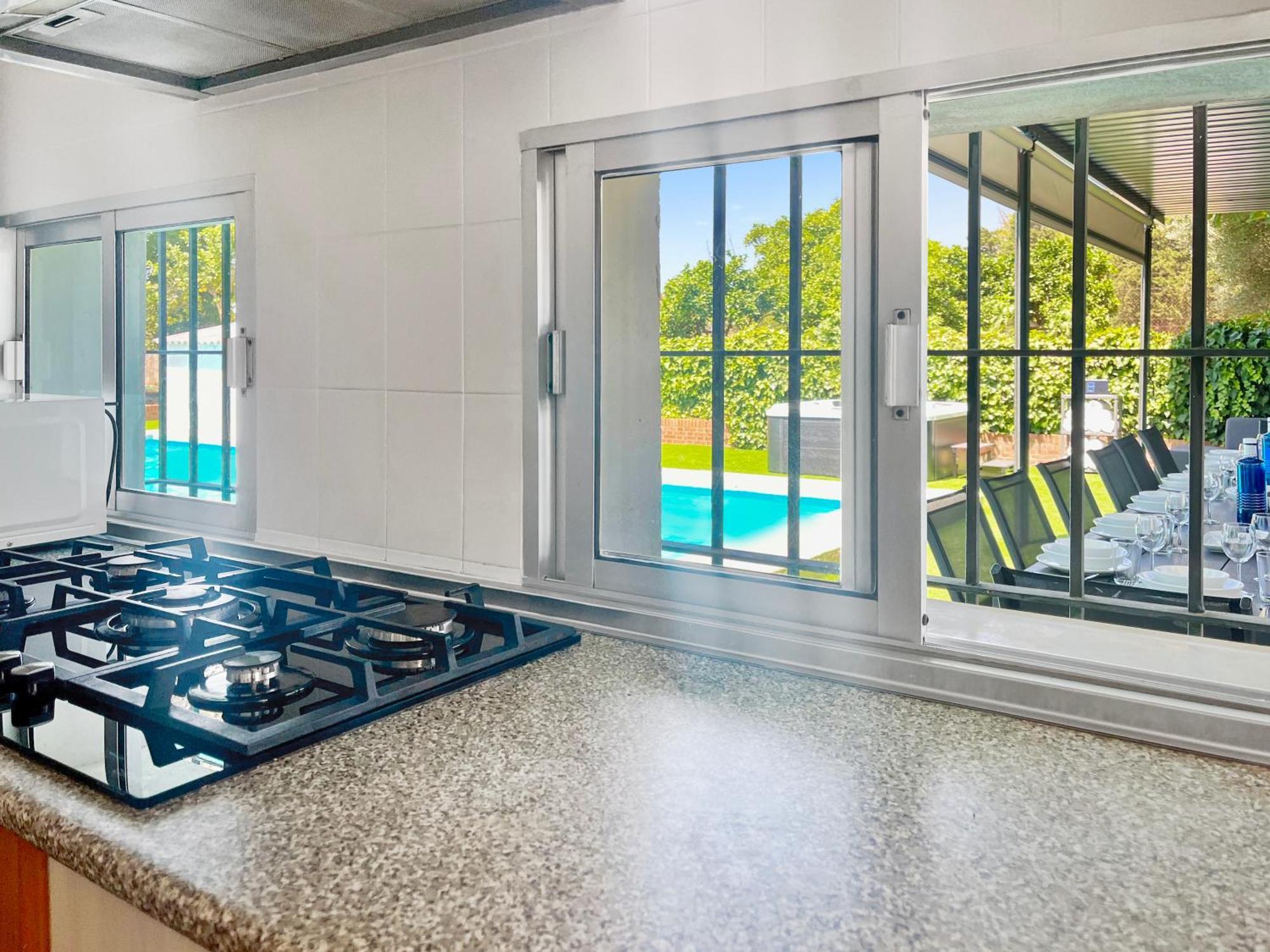 Villa San Patricio I Piscina Privada I Jacuzzi Spa I Bbq I Ps5 I Aire Acon I 3000M2 I 5Min-Centro Jerez de la Frontera Luaran gambar