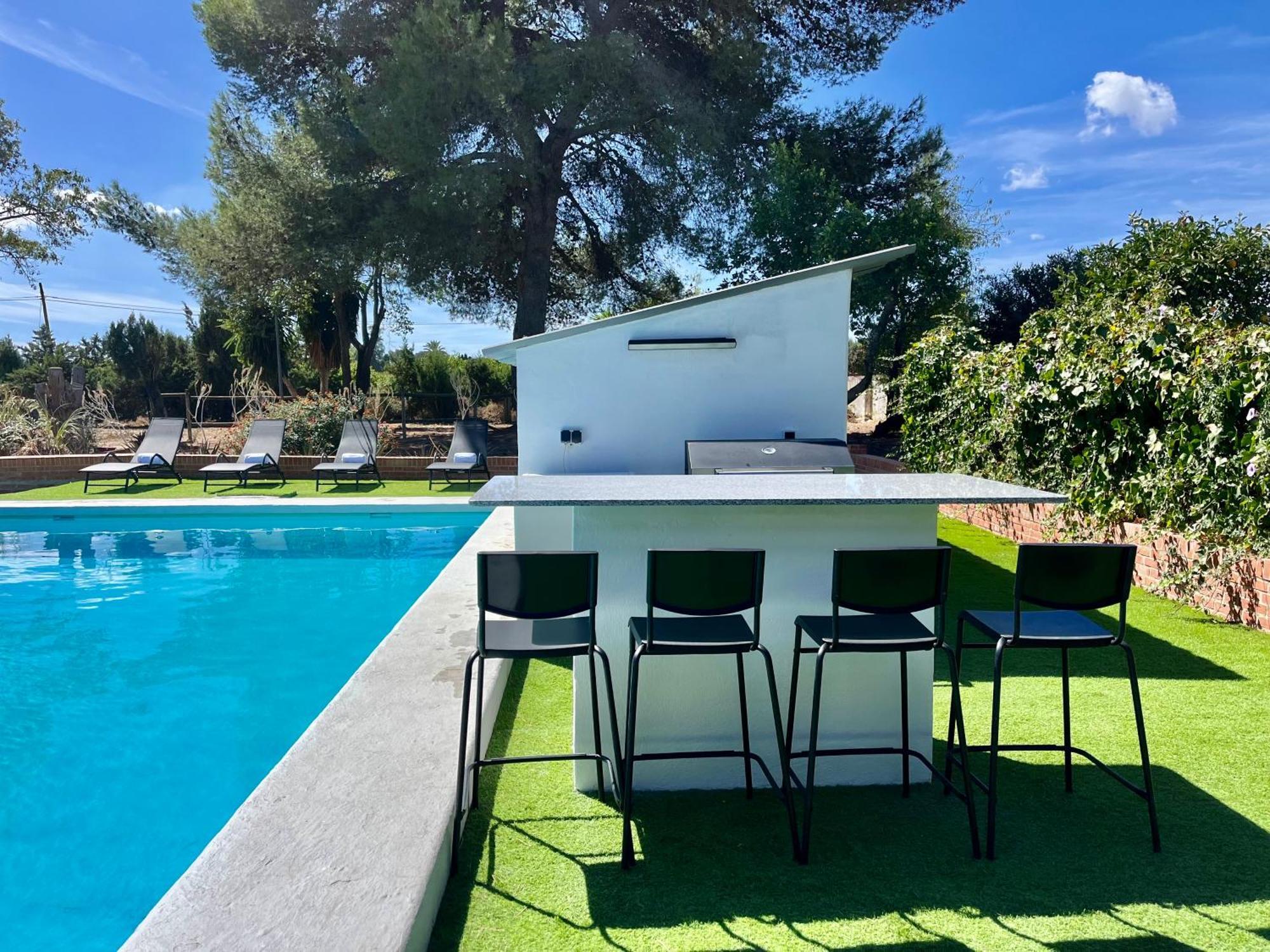 Villa San Patricio I Piscina Privada I Jacuzzi Spa I Bbq I Ps5 I Aire Acon I 3000M2 I 5Min-Centro Jerez de la Frontera Luaran gambar